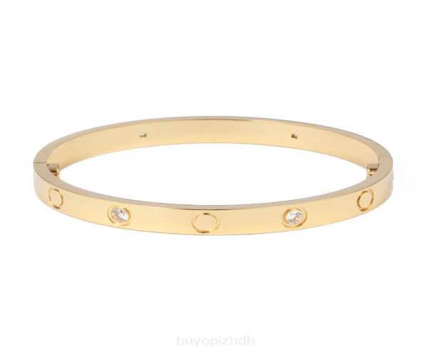 

2022 brand new love bracelet female stainless steel couple bangle fashion jewelry valentine039s day gift for men and women 87d89664122, Black
