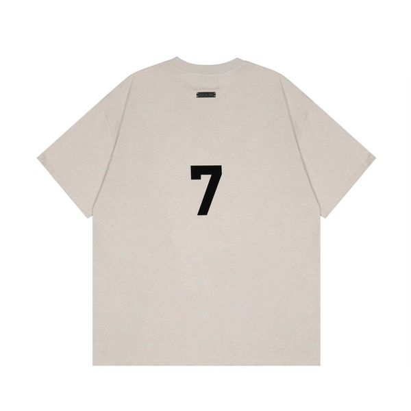 

fog t shirt men's women essentialls designer tees ess tshirts main line digital print short sleeve high fit fashion jing, White;black