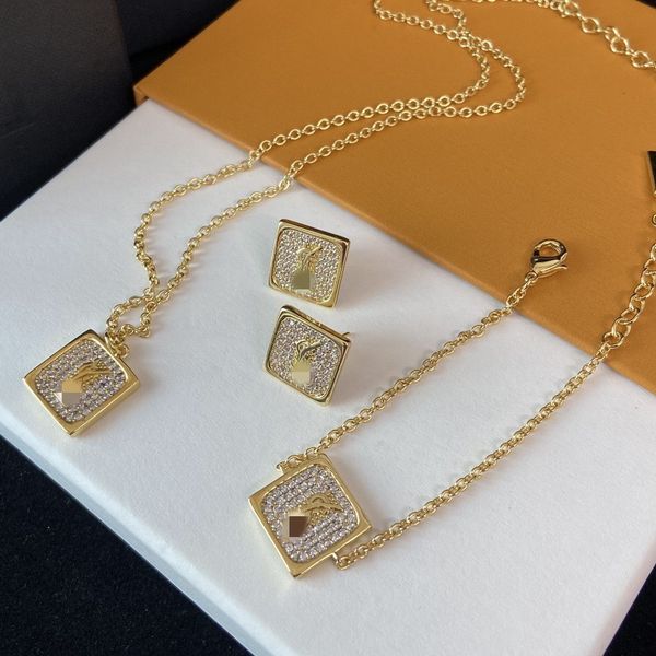 

Designer Gold Chain Bracelet Womens Bracelets Love Jewelry Luxury Letter Pendant Y Bracelet For Women Charm Earring Wedding -11
