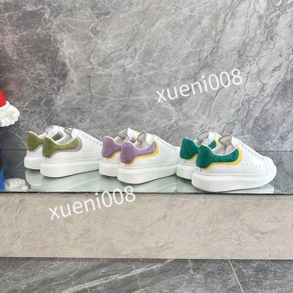 

men fashion autumn casual shoes leather matching small fragrance thick sole sneakers female leisure father shoes2023, Red;white