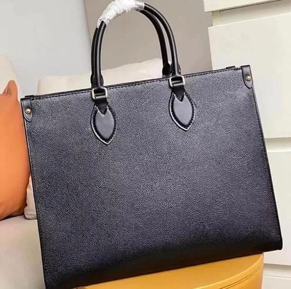 

shoulder bags fashion designer women bag handbags monograms onthego gm mm embossed flower handbag woman purse tote crossbody female backpack