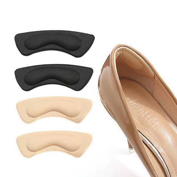 

1 pairs heel insoles patch pain relief anti-wear shoe cushion pads feet care heel protector adhesive back sticker shoes insert