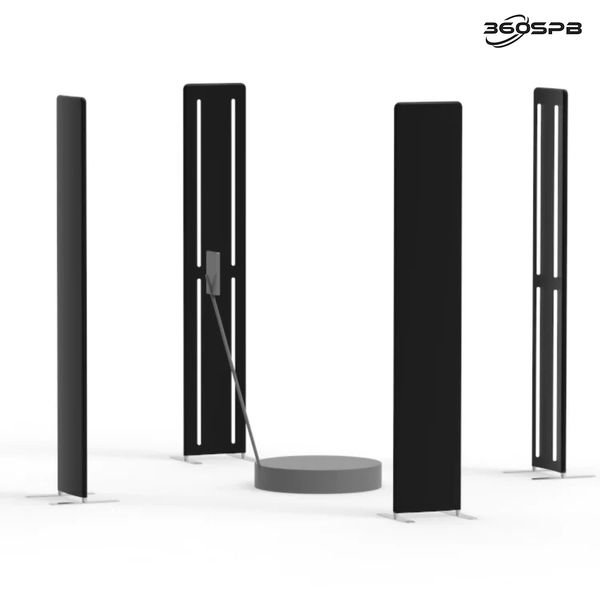 

360spb fpe7 four pieces 360 p booth enclosures for sale