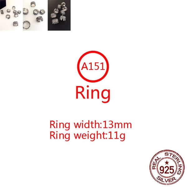 

a151 s925 sterling silver ring personalized fashion punk hip hop style cross flower hollow out couple letter shaped jewelry lover gift