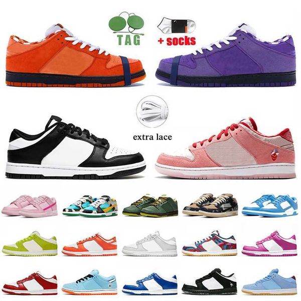 

low leather women men designer casual shoes concepts x purple lobster orange lobsters black white strangelove grey unc coast chunky dunkies