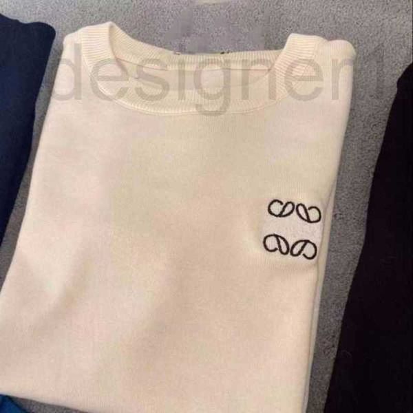 

designer mens sweaters embroidery letters designer man shirts hoodie round neck sweatshirts knits sweater wqy9, White;black