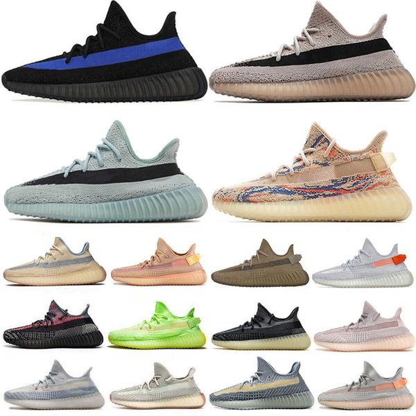 

2023 designer running shoes sneakers trainers for mens women des chaussures yeezies scarpe yezzies outdoor fashion sport 350 shoe us 13 size, Black