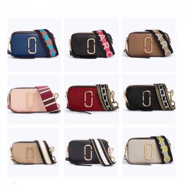 

mj summer new leisure fashion crossbody camera bag women's wide shoulder belt one small square