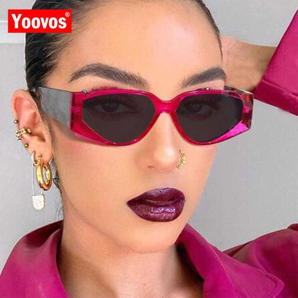 

yoovos 2023 sunglasses women cat eye women sunglasses retro brand designer sunglasses for women classic gafas de sol de mujer230328