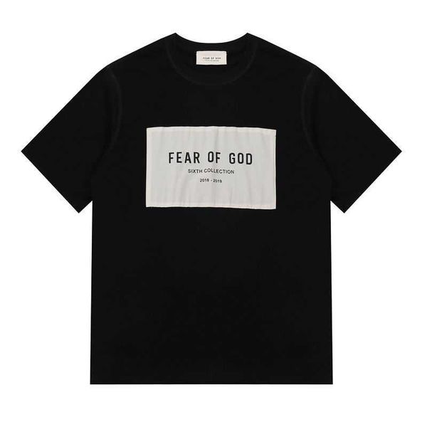 

fog t shirt men's women essentialls designer tees ess tshirts short sleeve summer main line high couple dress high fashion inst fit hgn, White;black