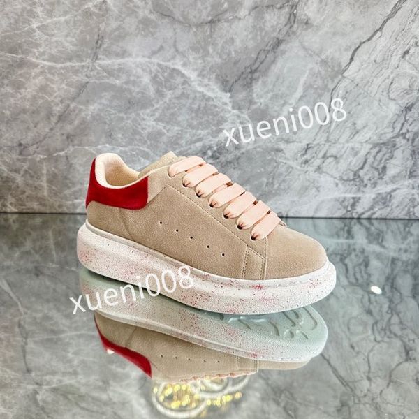 

new designer casual white shoes sneakers casual shoes sneakers women's flats platform shoes logo white black luxury velvet suede women, Red;white