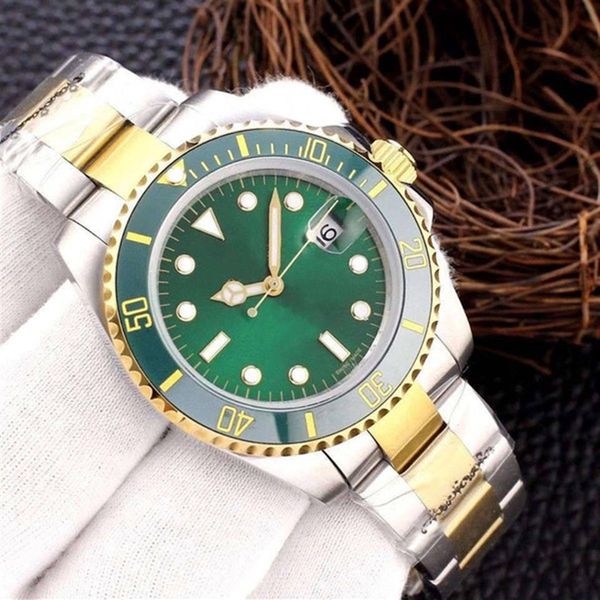 

2021 fashion style mens watch mechanical automatic movement business stainless steel watch mens calendar watches wristwatches mens231u, Slivery;brown