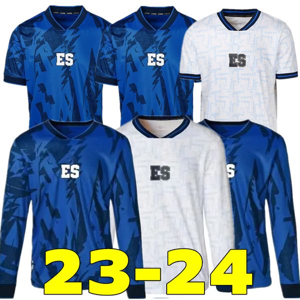 

2023 2024 El Salvador soccer jersey National Team 23 24 alex Roldan Eriq Zavaleta Brayan Gil Hurtado Bryan Tamacas home away football shirts
