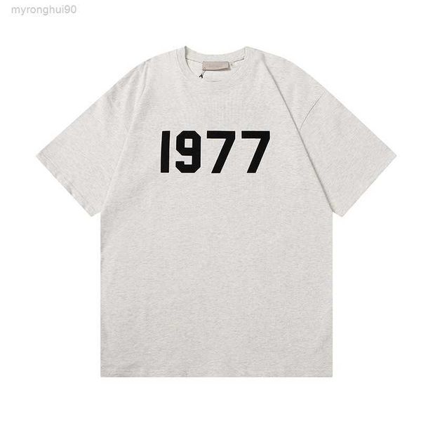 

essentail t shirt fog double thread fashion high street fit cotton neck short sleeve t-shirt women 2sni, White;black