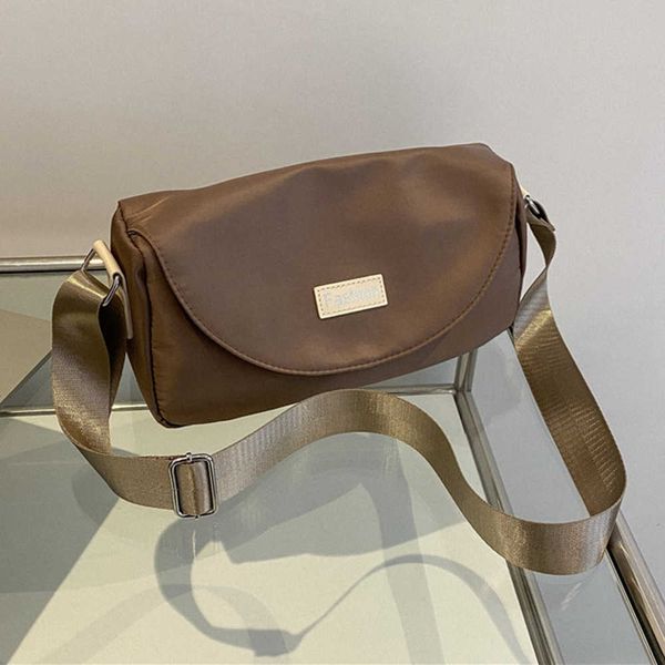 

casual shoulder bags for women new sports crossbody bags oxford solid color handbags fashion famous brand sell bags 230308