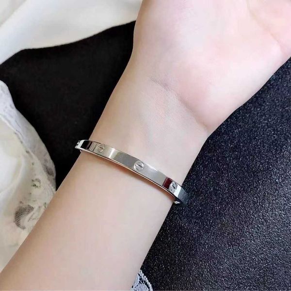 

designer bracelet carti bangle new silver bracelet a commemorative gift for lover girlfriend mother, Black