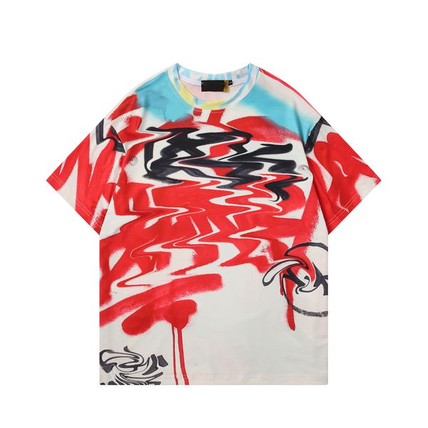

men's t-shirt t shirt slim fit short sleeve cotton breathable tee r luxury letters print shirts 2023 spring summer high street casual m, White;black