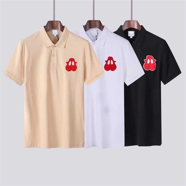 

men's fashion polo shirt luxury italian men's t-shirts short sleeve fashion casual men's summer t-shirt various colors availa, White;black