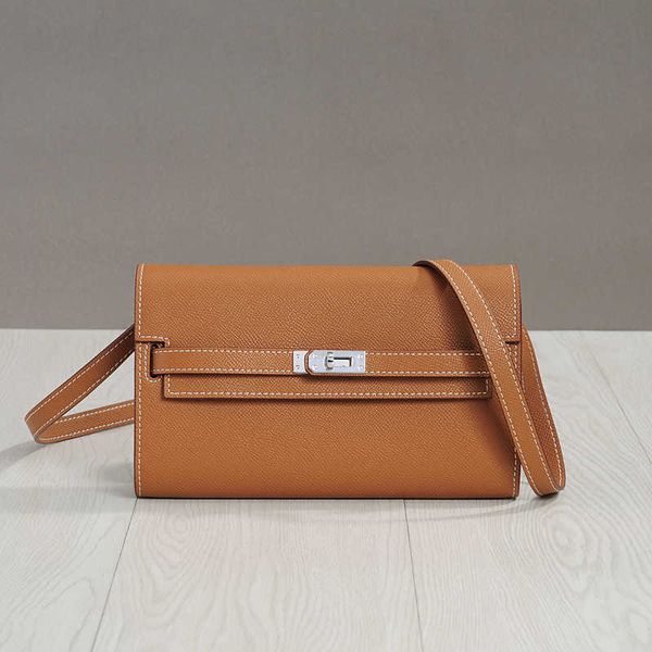 

kellies bag h bag 2023 new women's bag wallet genuine leather palm pattern fashion one shoulder crossbody bag tidal street shoot women&