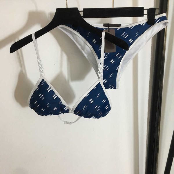 

23ss designer bikini womens swimwear bathing suit new bikini set logo print suspender underwear briefs split swimsuit women clothes, White;black