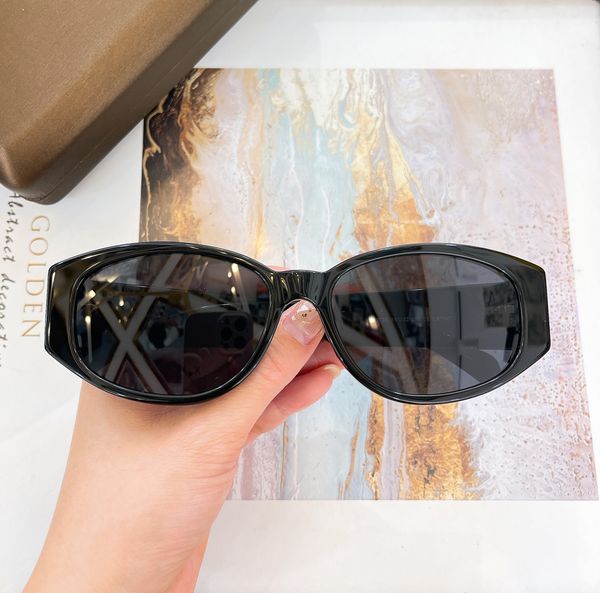 

shiny black dark grey oval sunglasses for women glasses sun shades designers sunglasses occhiali da sole uv400 protection eyewear, White;black