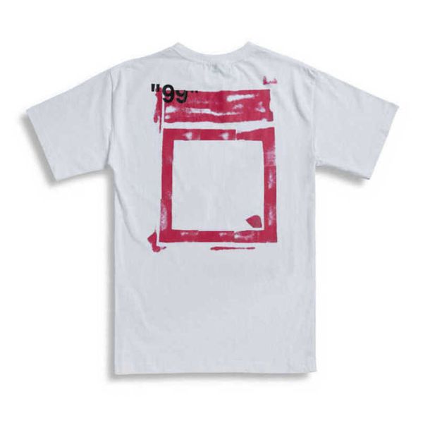 

classics luxury white mens t shirt designer brand t-shirts casual summer tees women back arrow x print t-shirt couples sports tshirts hip ho, White;black