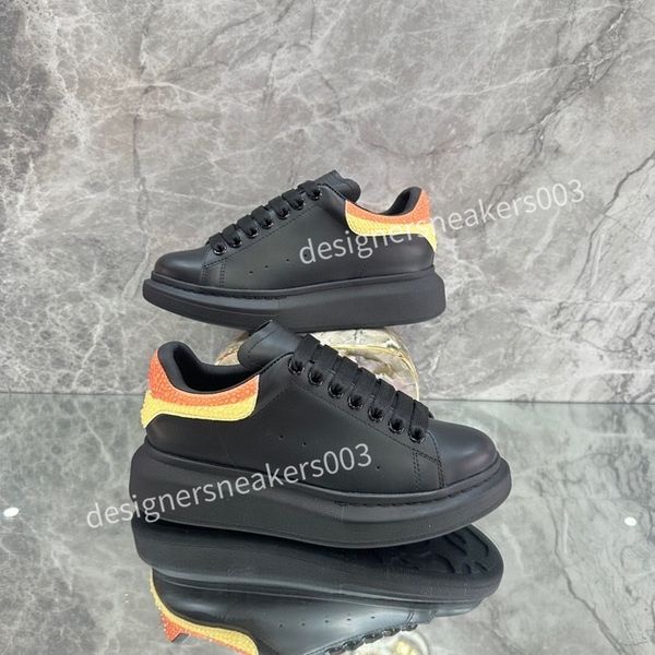 

2023men designer flat sneaker casual shoes canvas leather white green blue letter overlays fashion platform mens womens low sneakers, Black