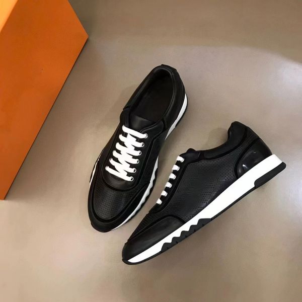 

perfect- brands men trail sneakers shoes technical men skateboard blended fabrics man chunky sole casual walking discount trainer, Black