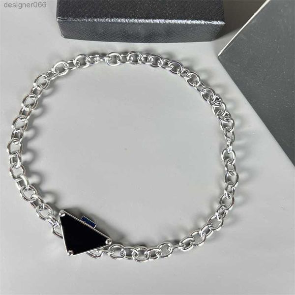 

brand luxurys necklaces fashion designer classic letters golden silver diamond necklace for woman wedding party gifts presents