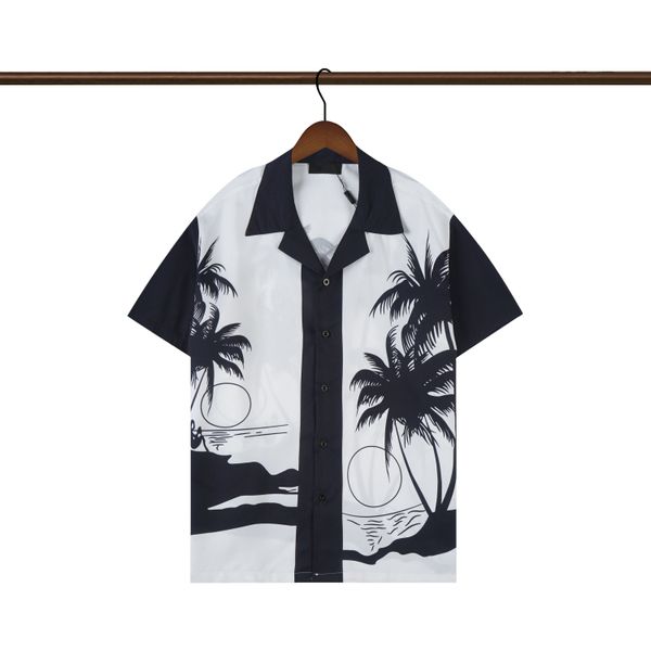 

2023 luxury designer men's shirts fashion casual business social and cocktail shirt brand spring autumn slimming the most fashionable c, White;black