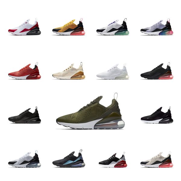 

max 270 270s running shoes chaussure men women university blue black volt core white rainbow grape medium olive punch 27c mens trainers wome