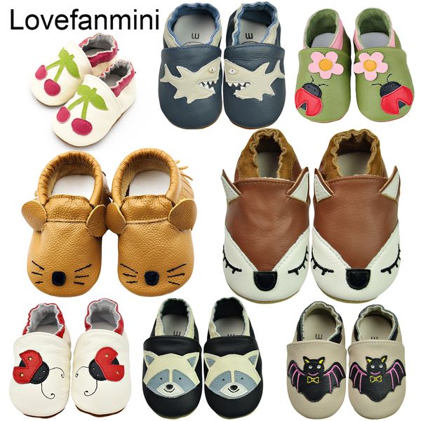 

first walkers baby shoes genuine cow leather soft sole bebe born booties babies boys girls infant toddler moccasins slippers 230328