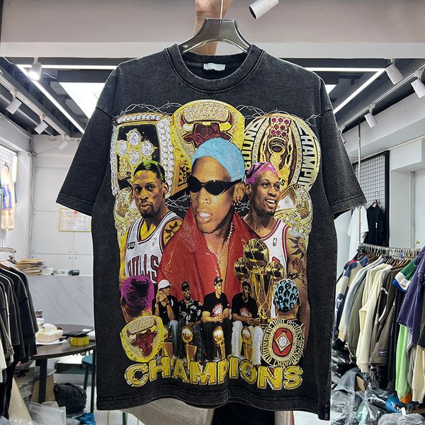 

tees t-shirts mens oversized shirt suprior high street printed us size washed black tshirts real pics, Black;brown