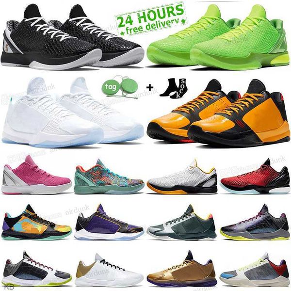 

mamba 5 basketball shoes men rings protro bruce lee del sol mambas 6 mambacita grinch chaos mens alternate outdoor sports trainers lakers 24