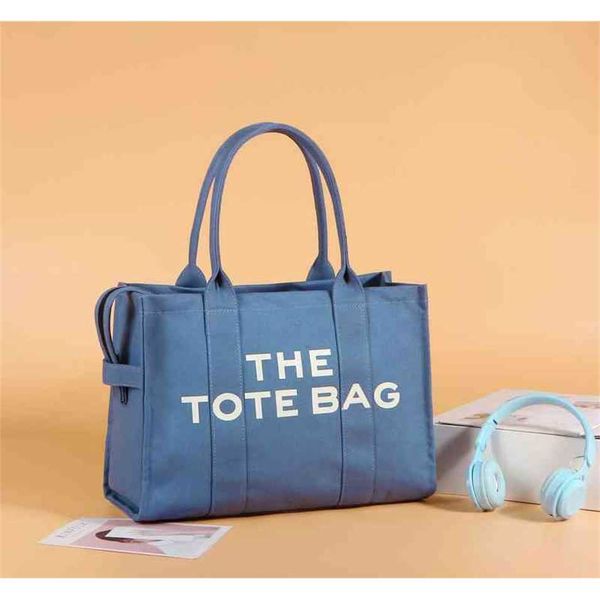 

2023 designer bag 2023 handbag women's new korean version simple fashion handbag large capacity canvas printed tote bags