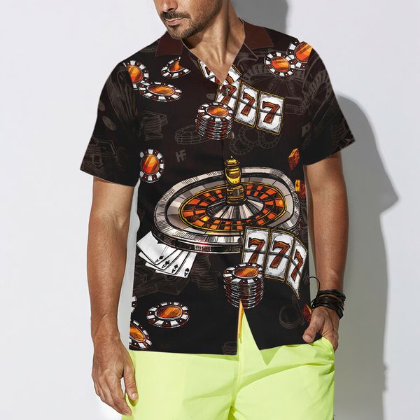 

men's casual shirts i would rather be at the casino hawaiian shirt fashion print resort 023 230329, White;black