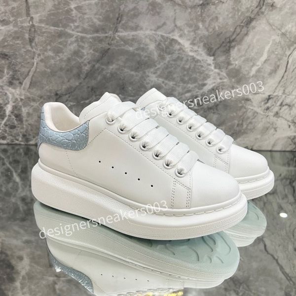 

2023new men sneakers designer black white platform fashion men women sneakers designer woman shoe leather lace up men