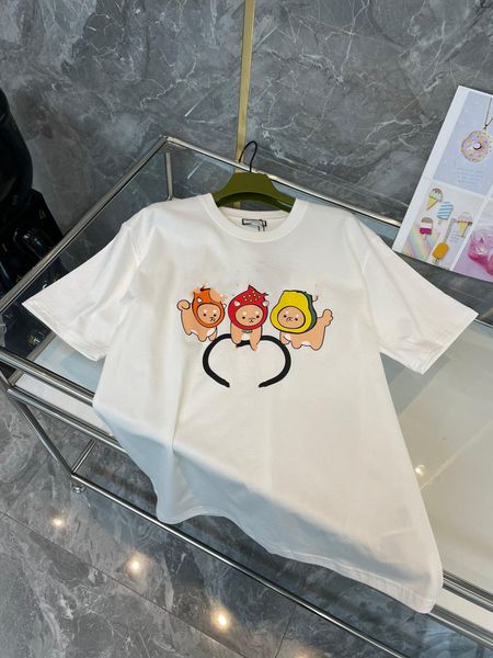 

2023 galleryse t shirts depts mens polos women designer t-shirts galleryes cottons depts t luxurys clothing clothes, White;black