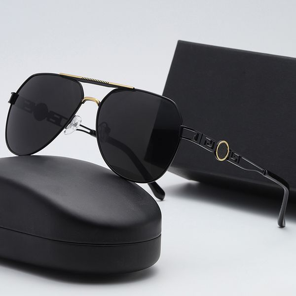 

luxury sunglasses polarized sunglasses designer sunglasses women's men's sunglasses brand sunshade glasses retro full frame, White;black