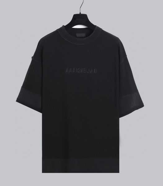

men's plus tees & polos round neck embroidered and printed polar style summer wear with street pure cotton 158i, Black;brown