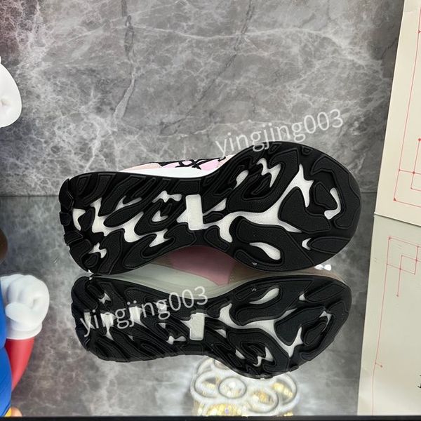 

r women casual shoes fashion genuine leather patchwork low trainers sneakers runway platform round toe lace up men shoe xsd221141, Black