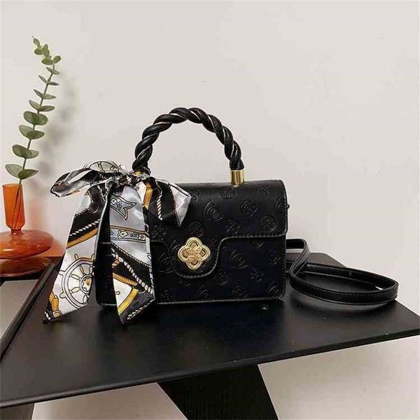 

2023 designer bag handbag summer one shoulder ribbon portable bow pattern