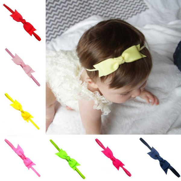 

a56 double rib ribbon bow elastic hair band  colors, Golden;silver