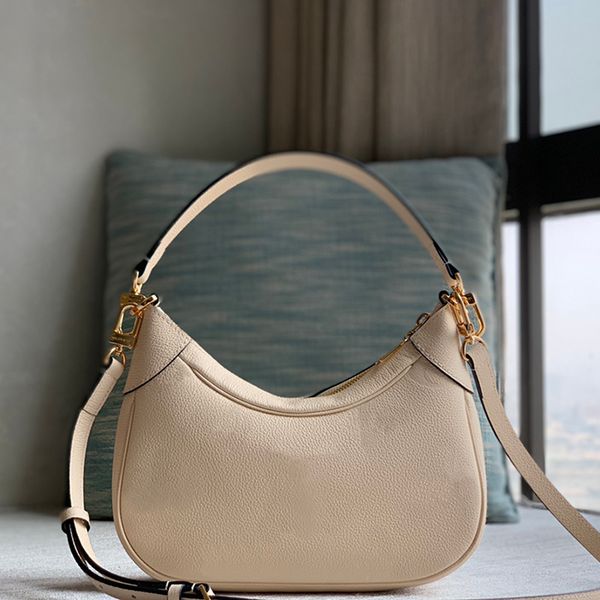 

10a l bag designer underarm bag luxury hobo bag m46002 bagatelle genuine shoulder bag 24cm high imitation crossbody bag zl040