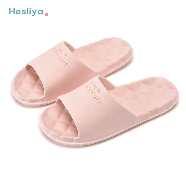 

slippers home shoes summer men women thinsoled eva diamondshaped indoor mute nonslip flip flops softsoled sandals 230329, Black