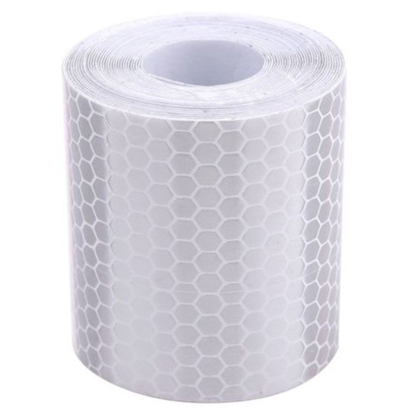 

5x300cm red white blue yellow telegram stickers reflective strip car stickers reflector trucks motorcycle safety warning reflective tape