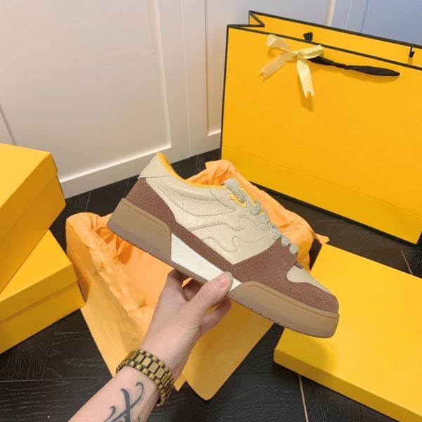

dress shoes flat thick sole running shoe mixed color patchwork lover casual spring autumn outdoor sneakers 3544 230328, Black