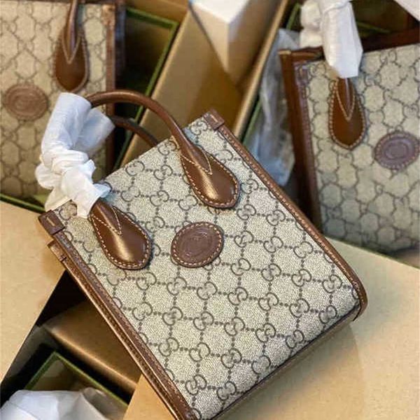 

2023 designer bag deliver classic new tote leather women's bag