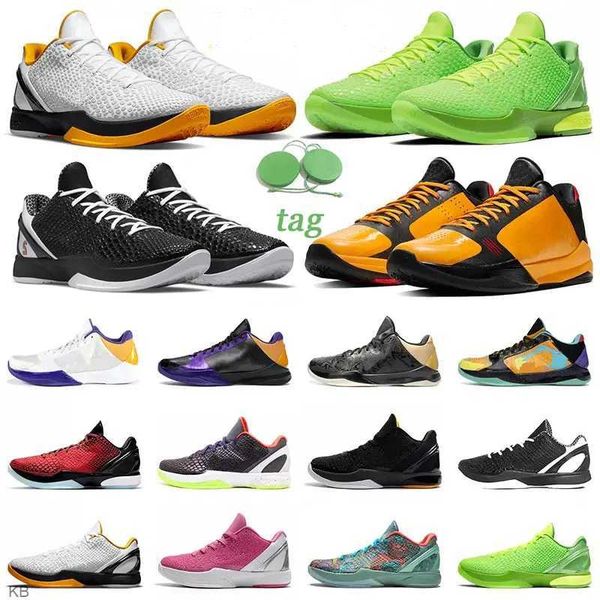 

mamba koby 6 basketball shoes grinch mambacita sneakers grade school men women mambacita bruce lee big stage chaos casual shoes outlet size3