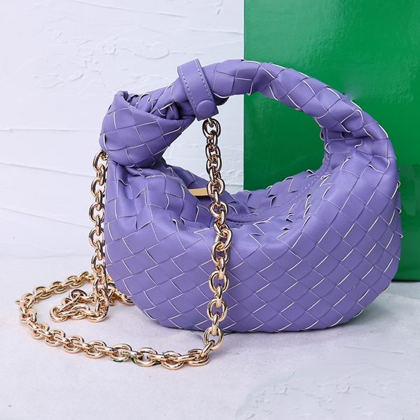

armpit totes knitting bag women jodie handbag purse cowhide cloud bags fashion letters solid zipper closure fashionable chain bag interior z